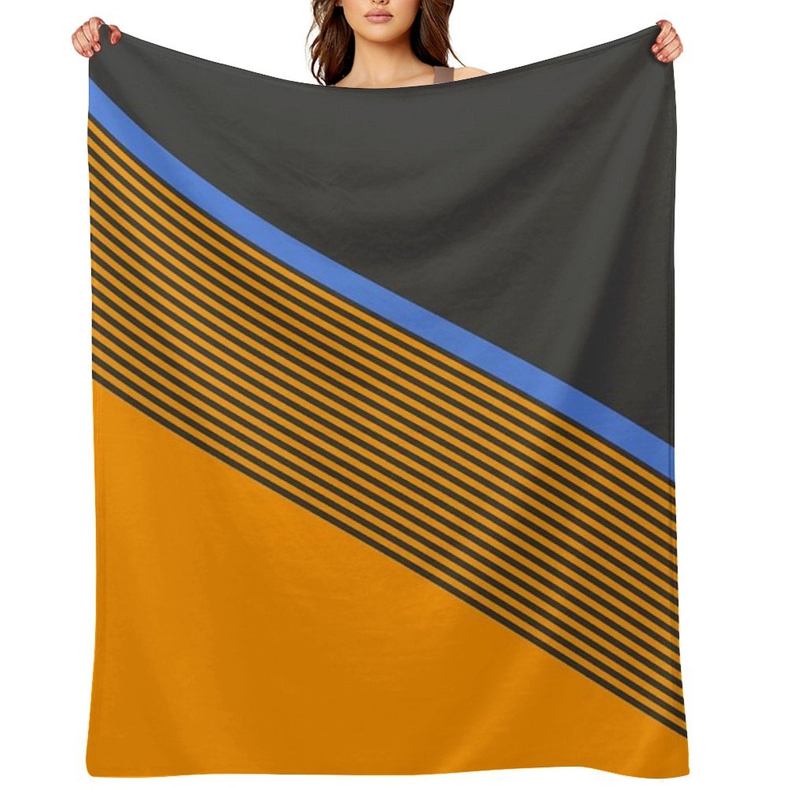 Papaya Livery 2022 Machine-washable Throw Blanket