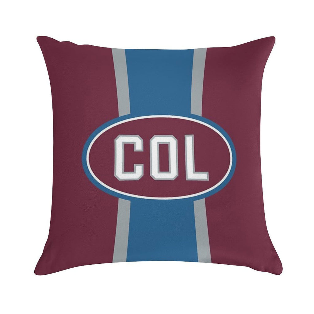 Colorado Oval Soft Shrink-Resistant Throw Pillow