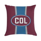 Colorado Oval Soft Shrink-Resistant Throw Pillow