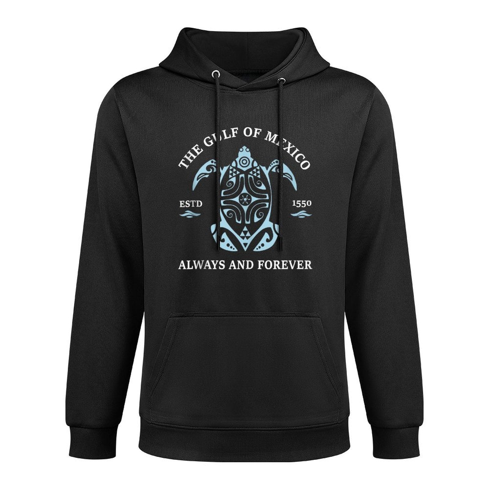 Stay The Gulf of Mexico Be Salty And Resist Turtle Kangaroo Pocket Hoodie