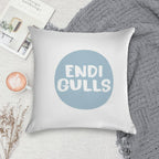 ENDI GULLS Soft Durable Construction Throw Pillow