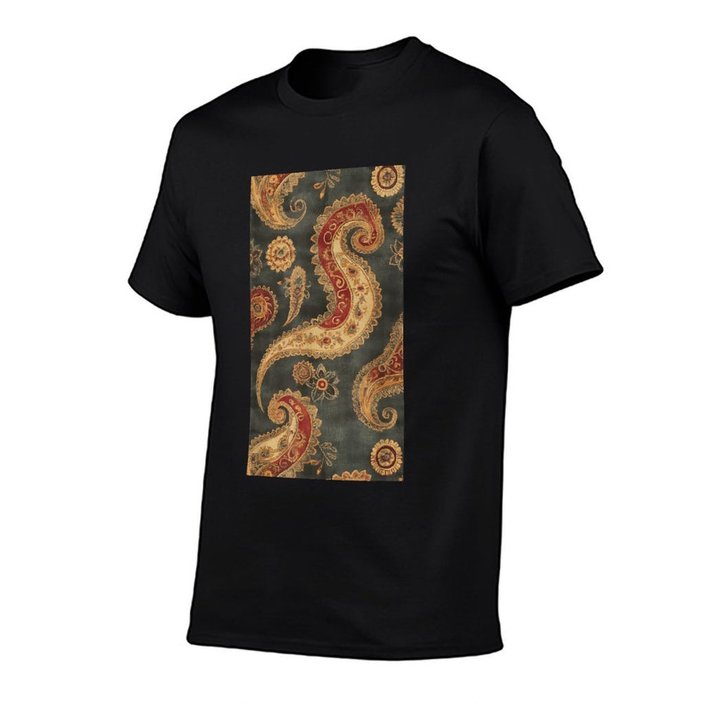 Vintage-inspired Paisley Pattern Bohemian Vintage  Breathable T-Shirt