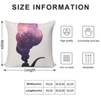 Birth of Stars Soft Multiple Sizes Throw Pillow