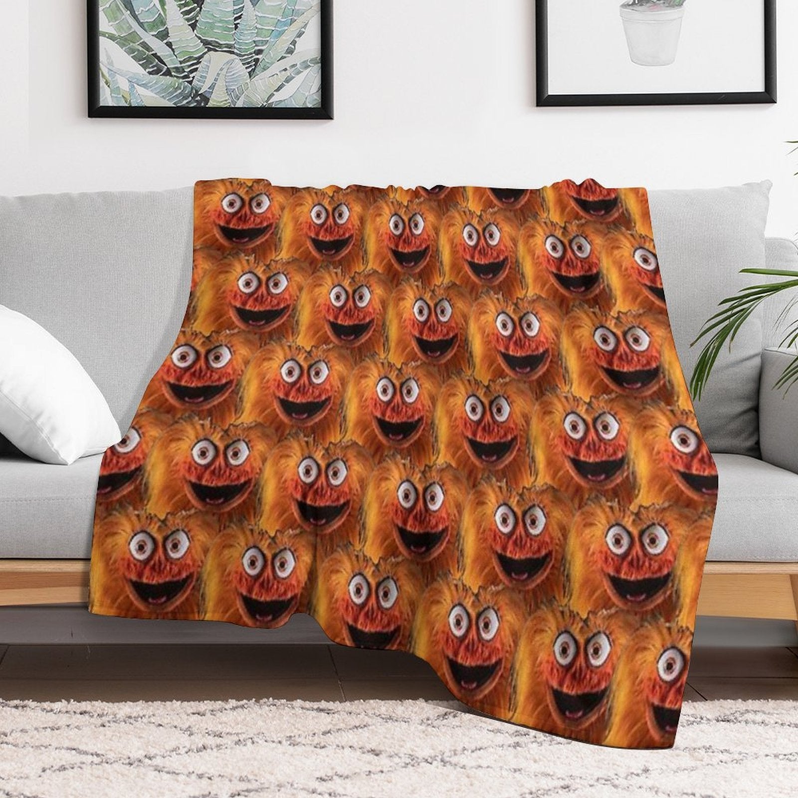 Gritty 4ever Wrinkle-free Throw Blanket