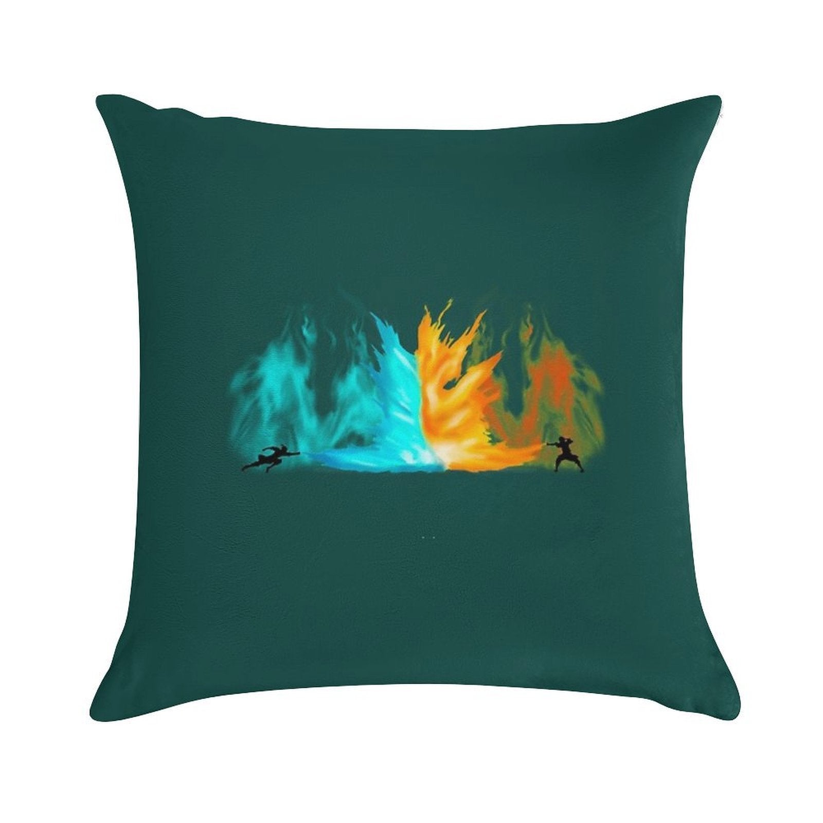 Avatar - Agni Kai Soft Hidden Zipper Throw Pillow
