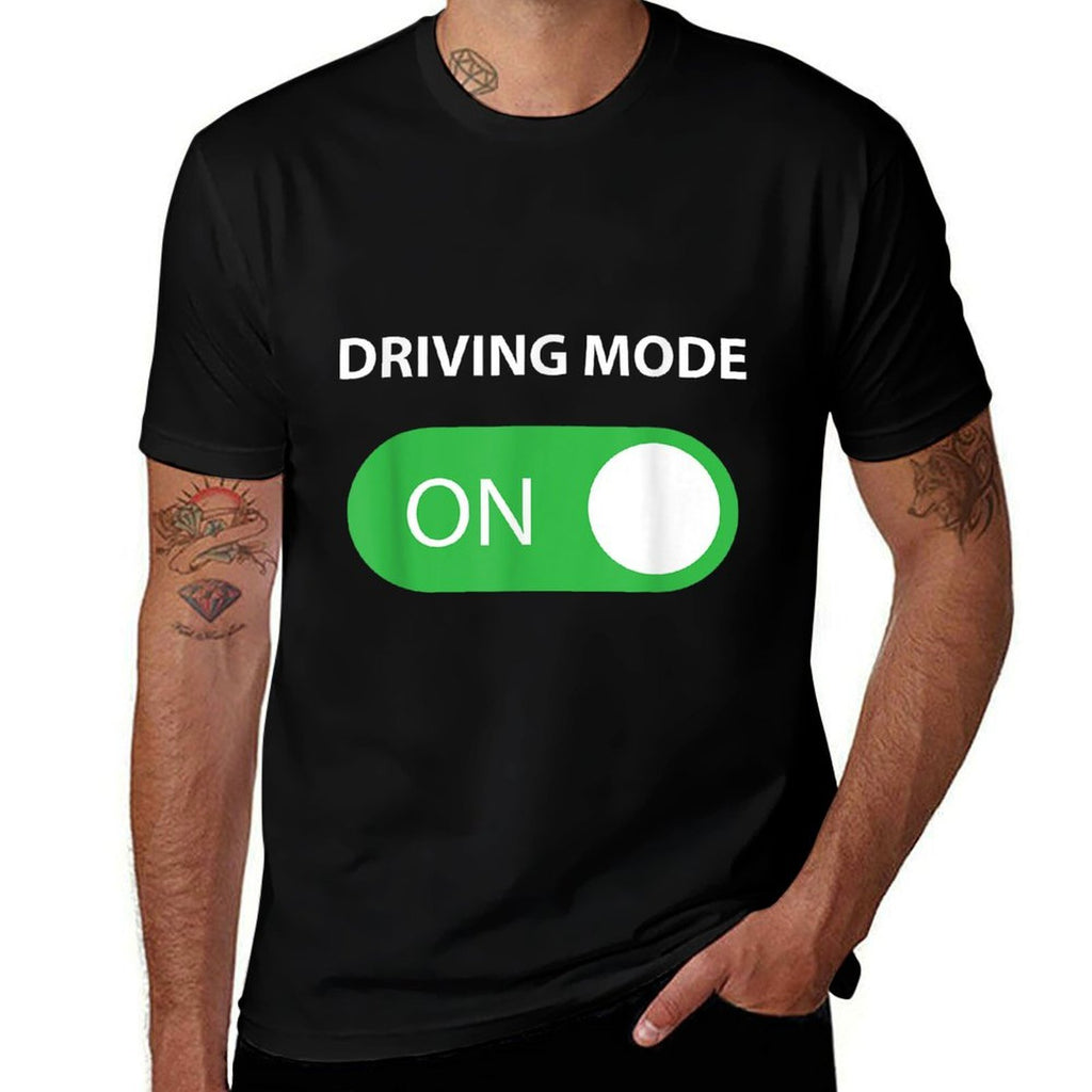Driving Mode On 16 Year Old Driver Gift  Lightweight T-Shirt