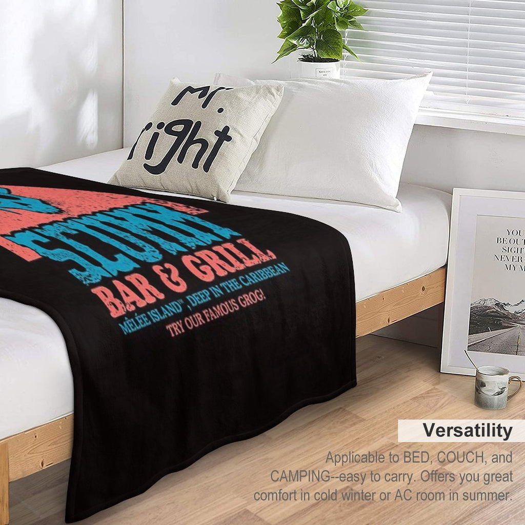 Scumm Bar Machine-washable Throw Blanket