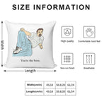 David Brent  You're The Boss Soft Easy Maintenance Throw Pillow