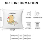 Labradoodle Funny Labrador Dog Puns Soft Multiple Sizes Throw Pillow