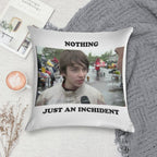 Nothing Just An Incident Charles Leclerc Soft Hidden Zipper Throw Pillow