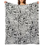 One Piece Manga Collage Comfort Throw Blanket