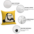 Panda Bear Soft Ultra-Soft Texture Throw Pillow