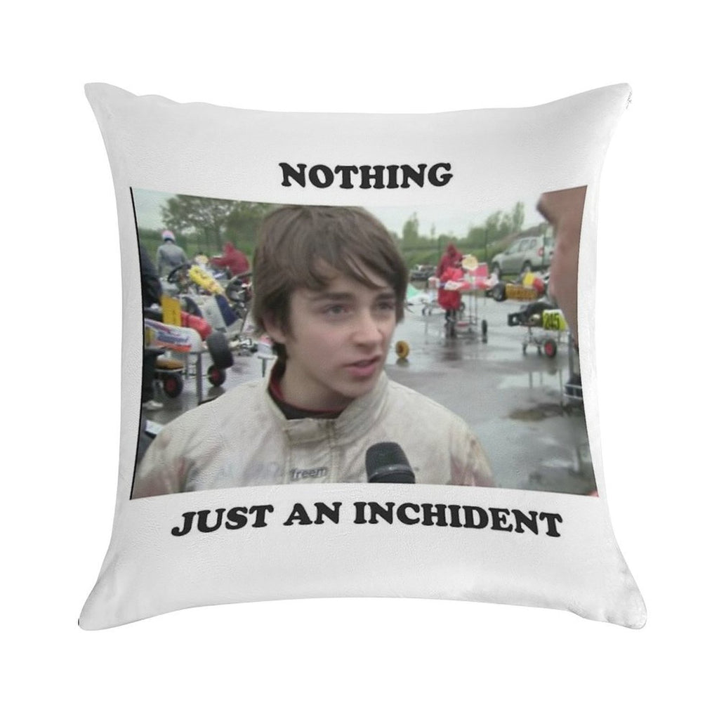 Nothing Just An Incident Charles Leclerc Soft Hidden Zipper Throw Pillow