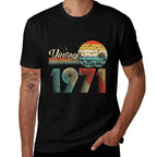 50 Years Old Vintage 1971 50th Birthday  Eco-friendly Material T-Shirt