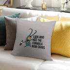 Plankton Secret Formula Handmade Drink Soft High-Density Material Throw Pillow