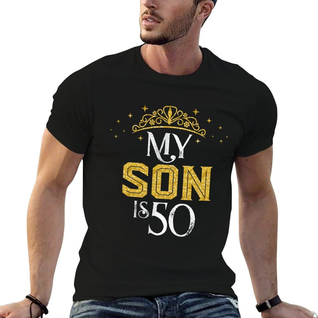 My Son Is 50 Years Old 1973 50th Birthday Gifts  Slim-fit Cut T-Shirt