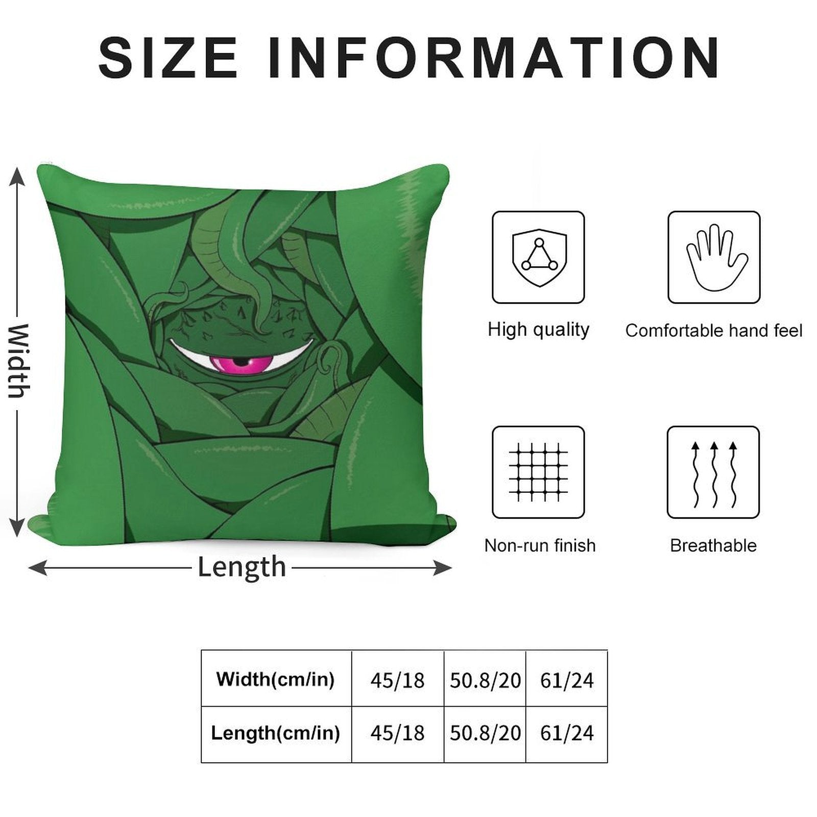 Shuma Gorath Soft Shrink-Resistant Throw Pillow