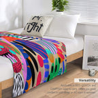 Space Garden Lightweight Throw Blanket