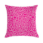 Lando Norris 2025 New Motif LANDO 4 Pink Soft Reinforced Edging Throw Pillow