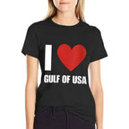 Womens Trump America Gulf of Mexico President Trump Gulf of USA  Quick-drying T-Shirt