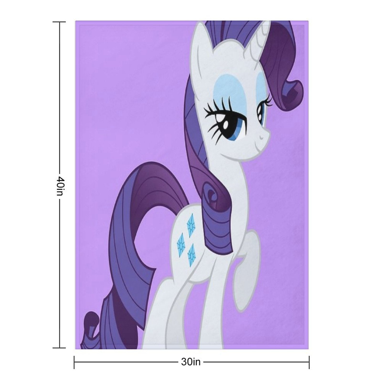 Rarity Lightweight Throw Blanket