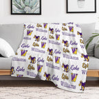 Williams College Logo Pack Eco-conscious Throw Blanket