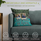 Midsomer Murders with Inspector Barnaby, Crime Series Soft Home Decor Throw Pillow