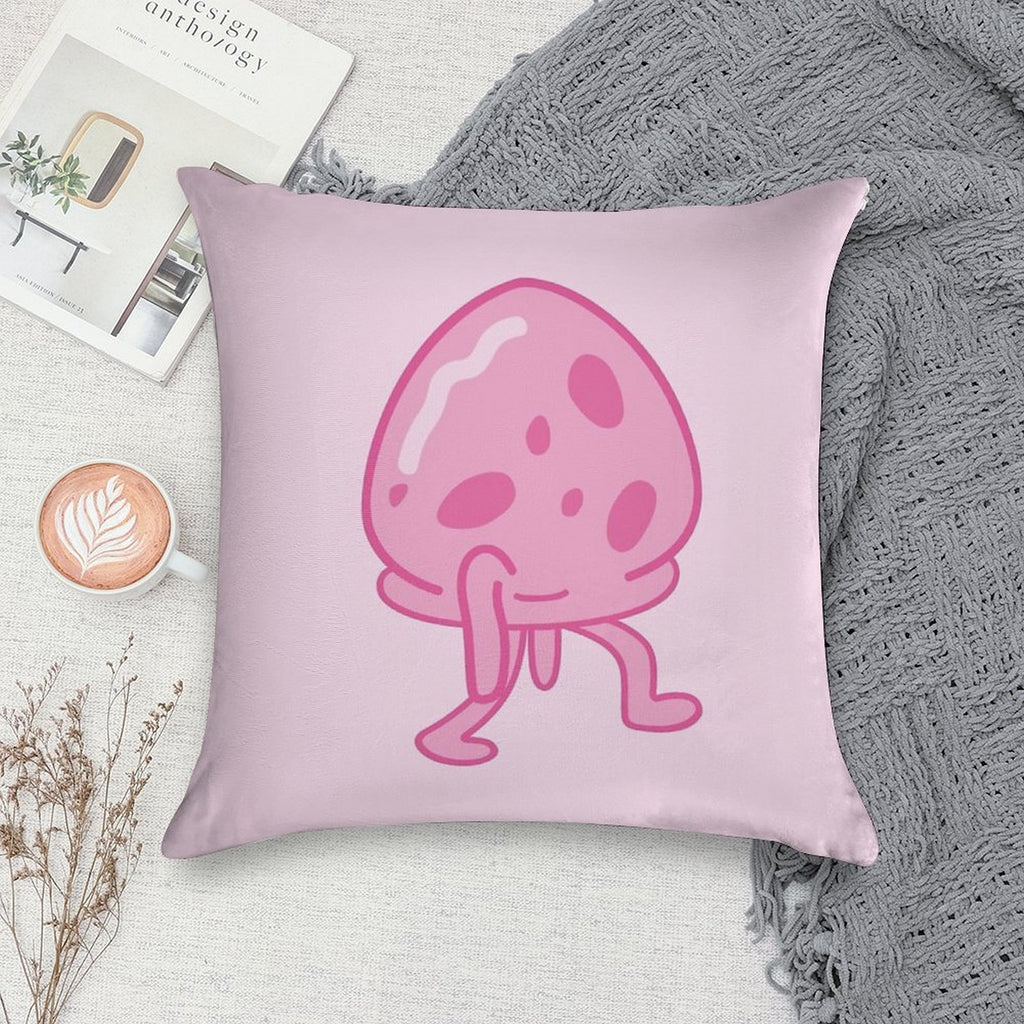Spongebob- MEDUSA- 02 Soft Easy Maintenance Throw Pillow