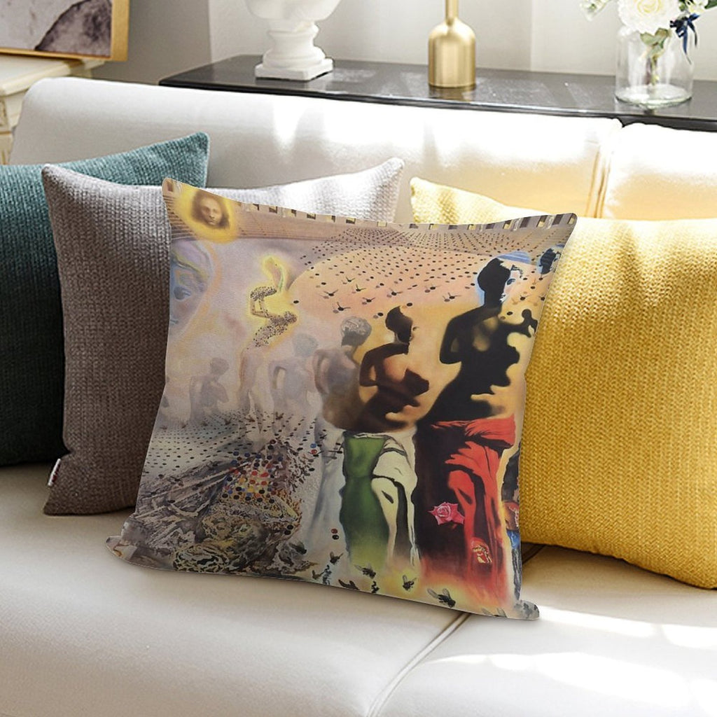 The Hallucinogenic Toreador-Salvador Dali Soft Ultra-Soft Texture Throw Pillow