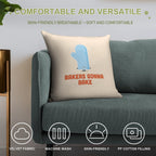 Character Building - Bakers Gonna Bake Soft Warmth Comfort Throw Pillow
