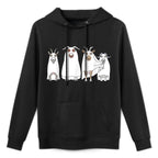 Goat Ghost Halloween Farmer Goat Lover Scary Spooky Season Versatile Streetwear Hoodie