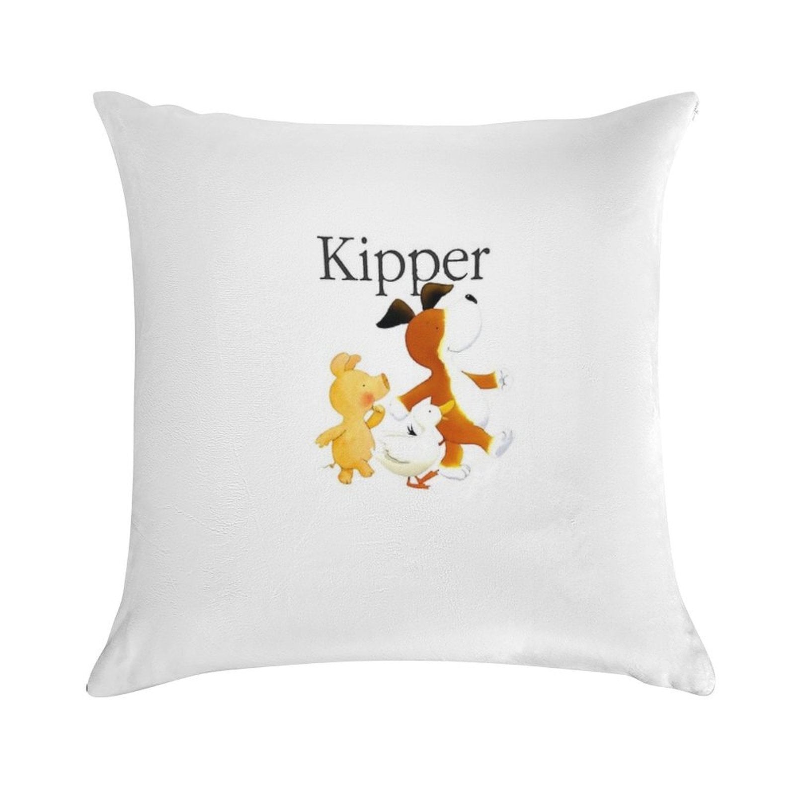 Kipper The Dog Soft Fade-Resistant Throw Pillow