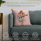 Taylor Swifts Soft Decorative Cover Throw Pillow