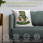 MINECRAFT CHICKEN JOCKEY Soft Gift Ready Throw Pillow