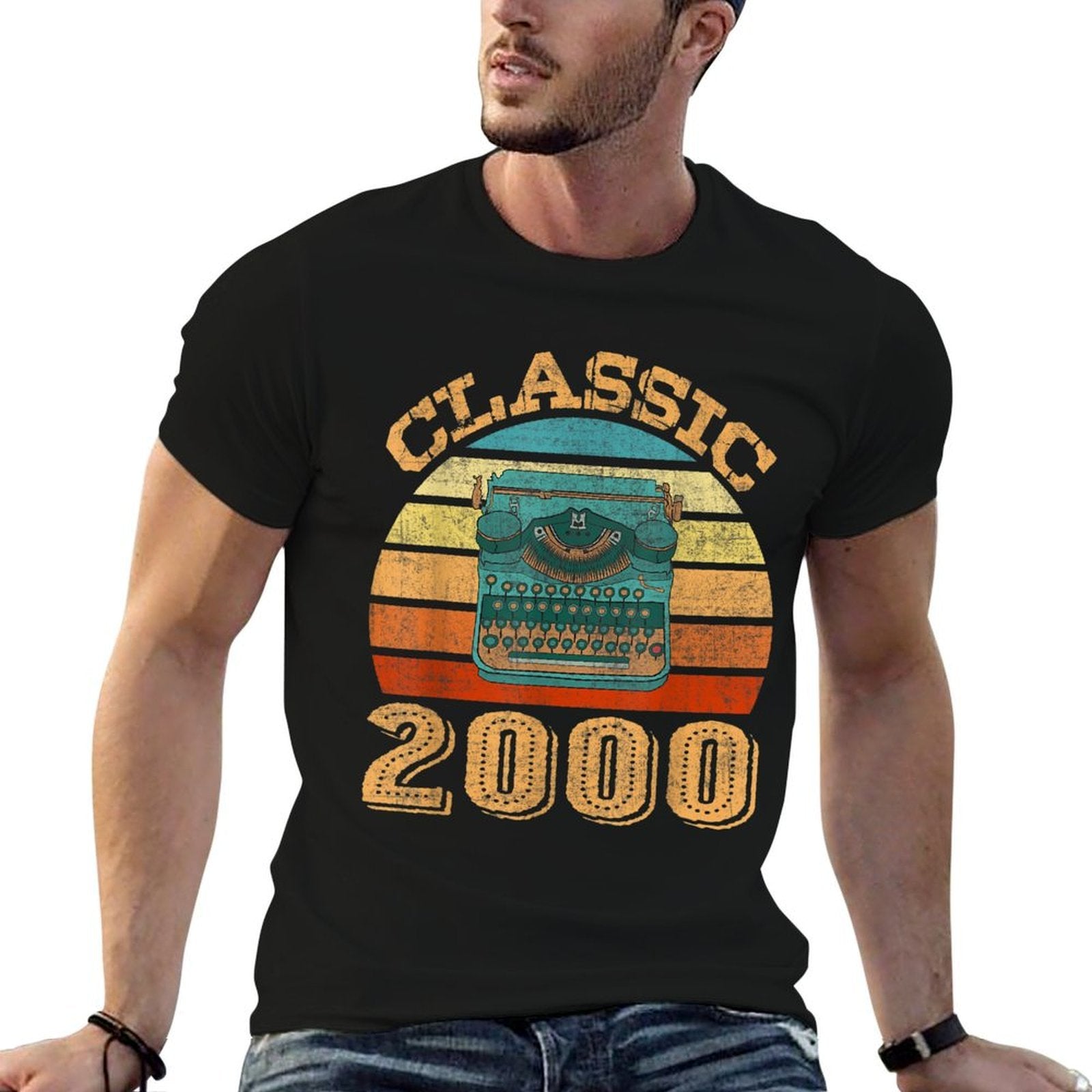 Funny Classic 2000 Vintage 21st Birthday  Affordable Price T-Shirt