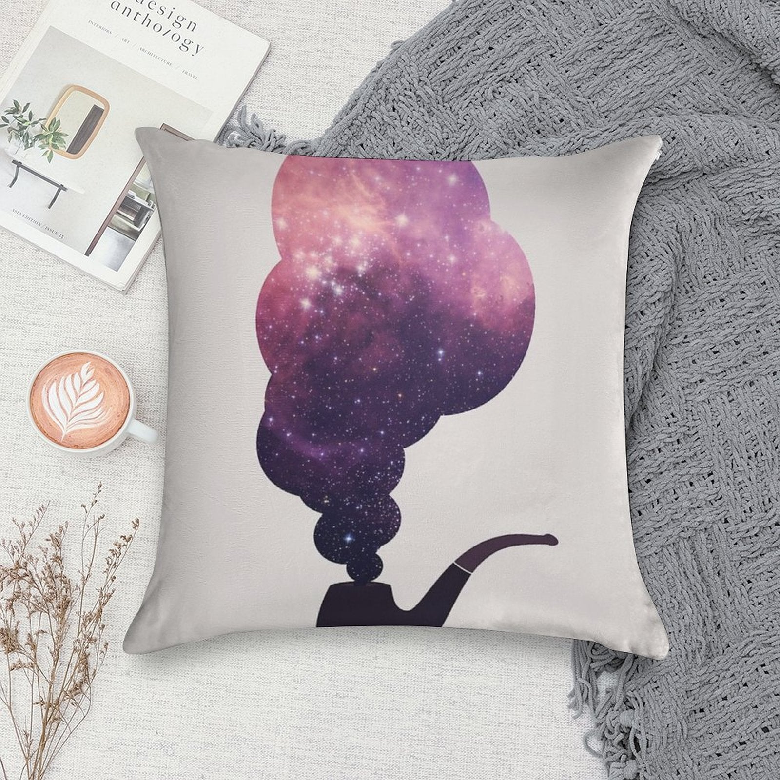 Birth of Stars Soft Multiple Sizes Throw Pillow
