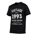 30 Years Vintage 1993 Retro 30th Birthday  Versatile T-Shirt