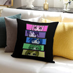 Aesthetic Funneh Krew Soft Fade-Resistant Throw Pillow