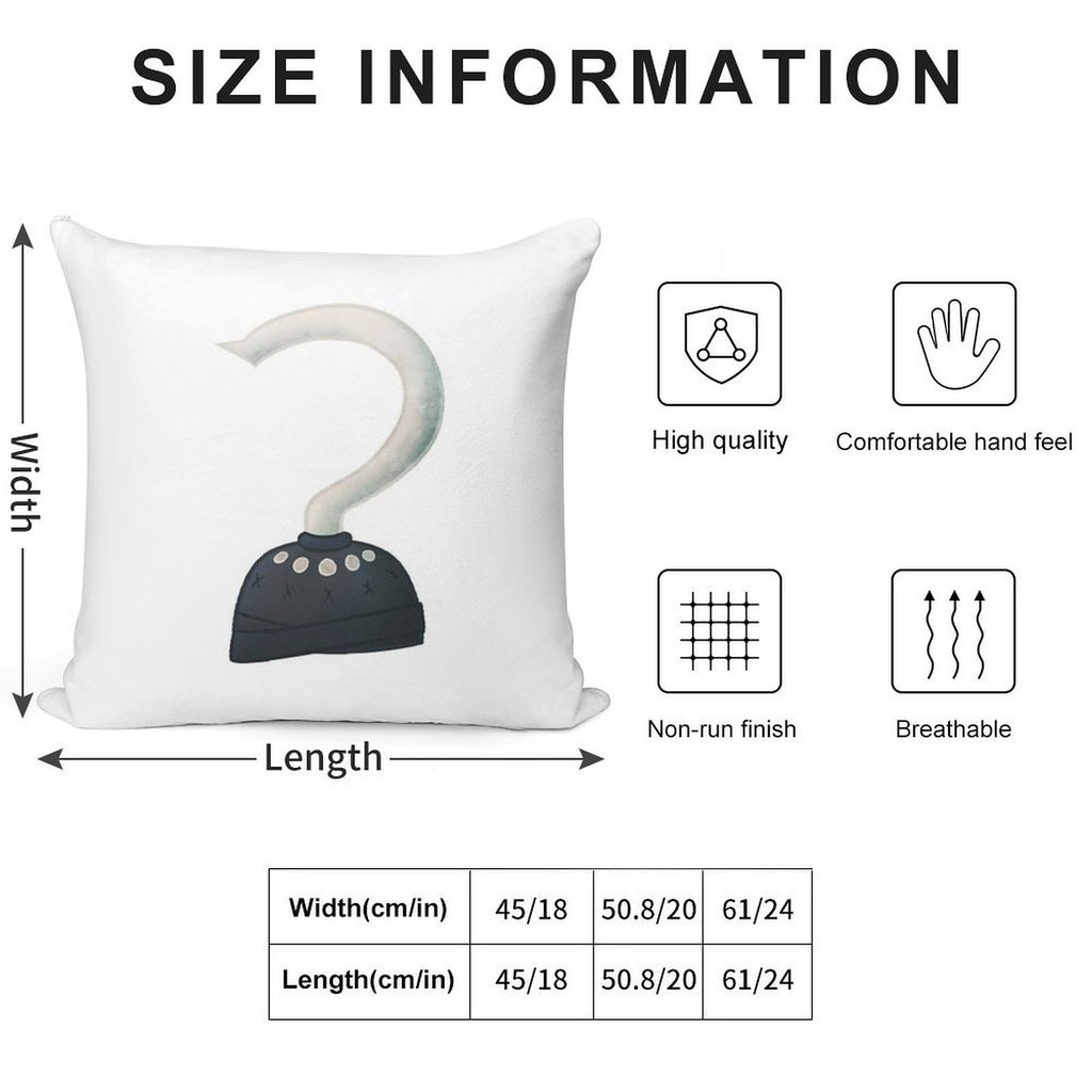 Killian's Hook Soft Shrink-Resistant Throw Pillow