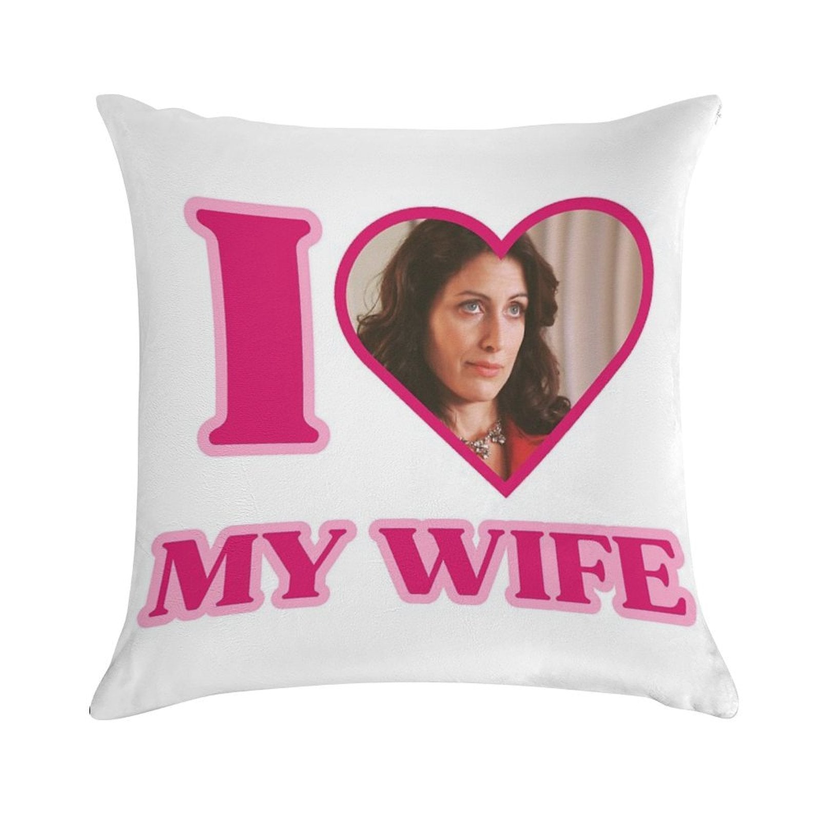 I Love Lisa Cuddy (House MD) Soft Multiple Sizes Throw Pillow