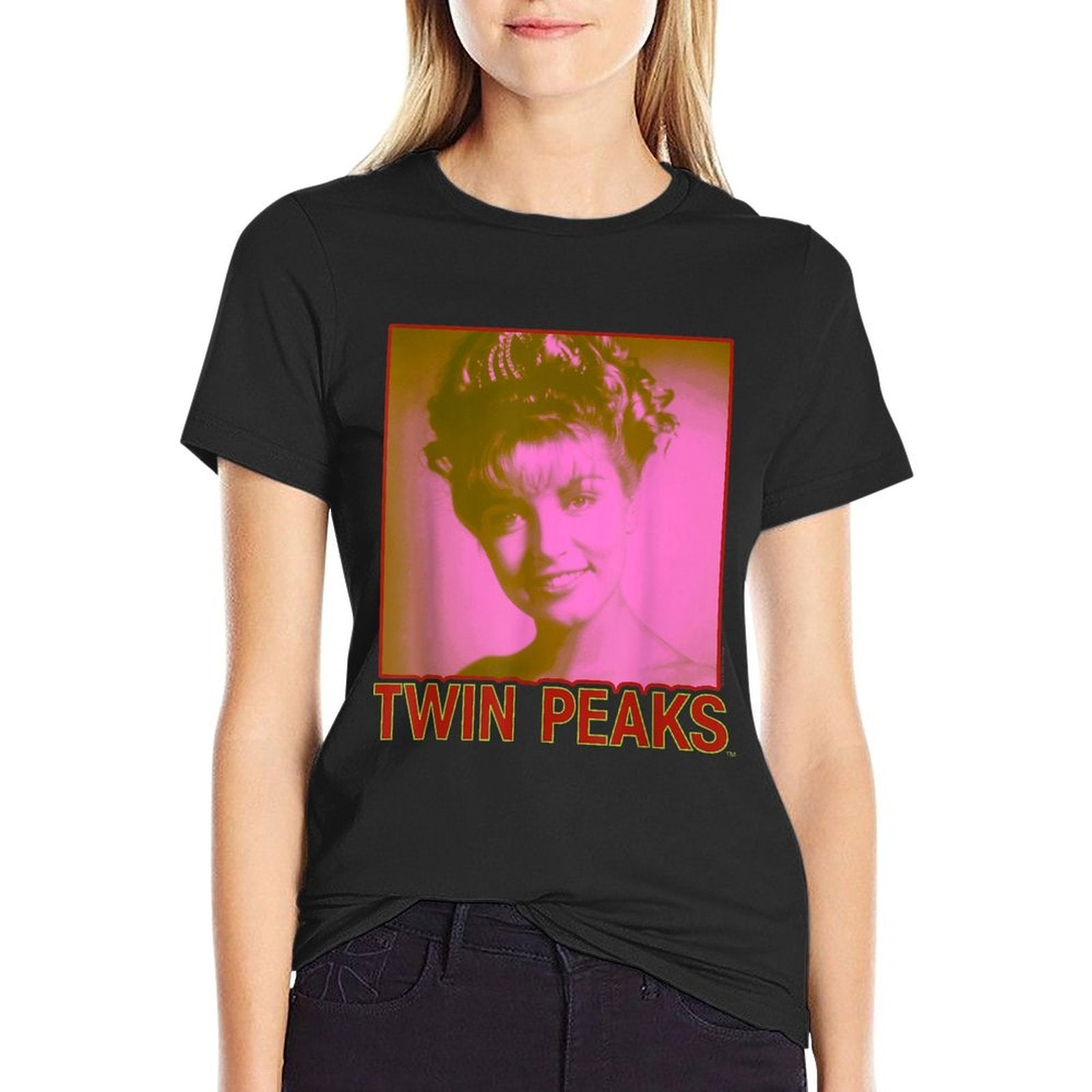 Twin Peaks Laura Palmer Pink Homecoming Photo TV Show  Lightweight T-Shirt