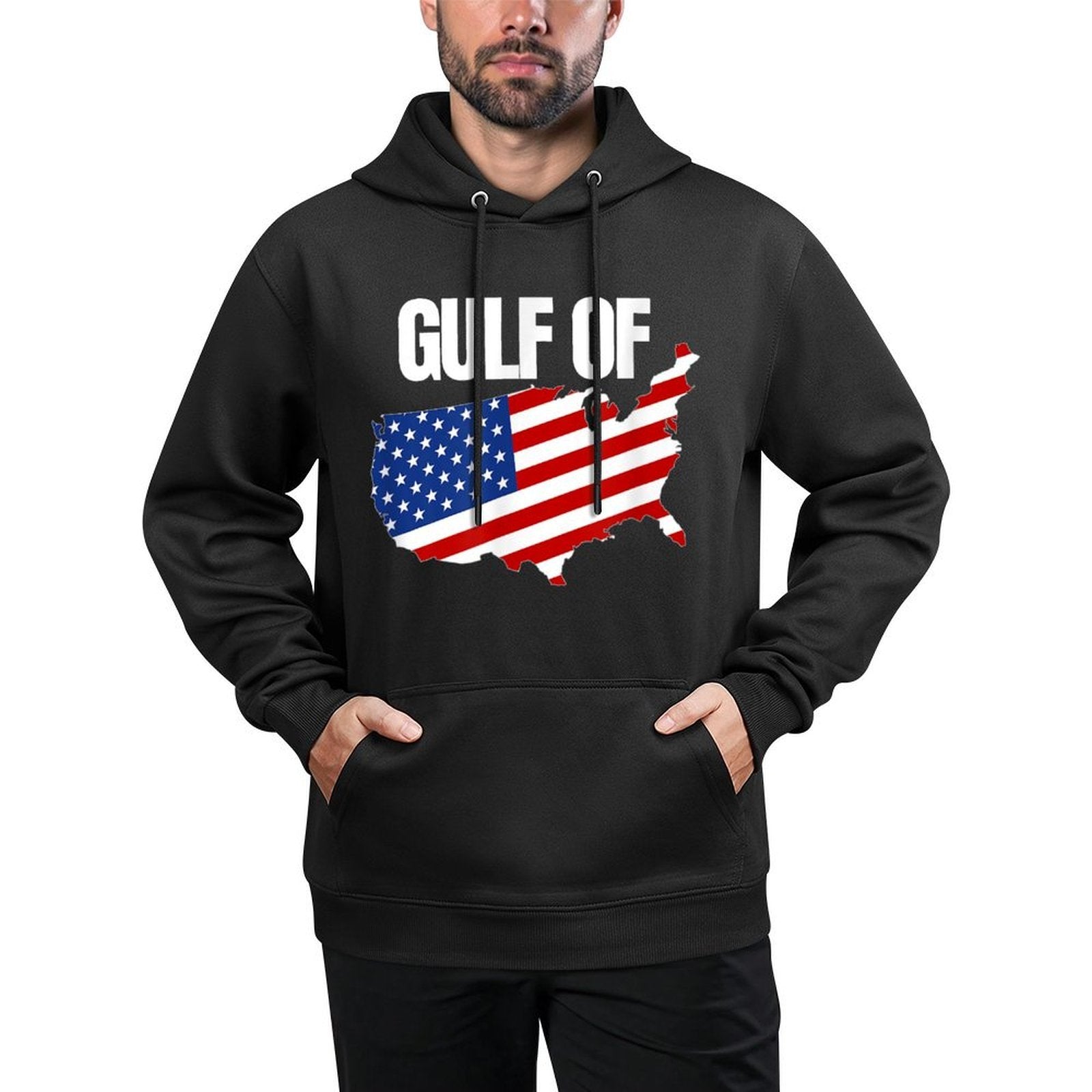 Gulf of United States of America Durable Construction Hoodie