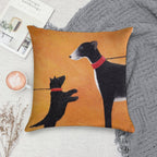 Big Hound Soft Skin-Friendly Throw Pillow