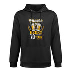 Cheers And Beers To My 70 Years 70th Birthday Versatile Streetwear Hoodie