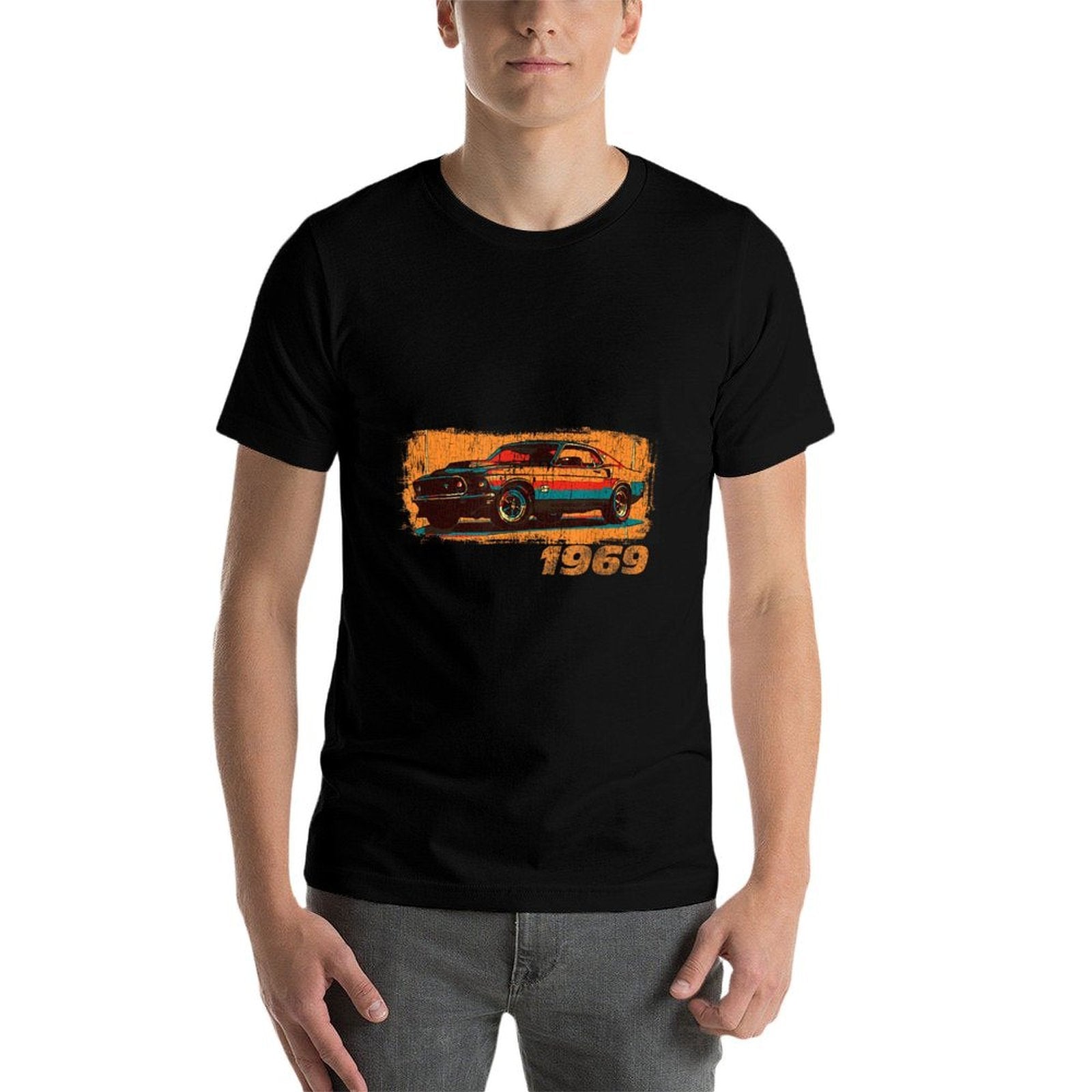 Vintage 1969 50th Birthday Classic Muscle Car Retro  Versatile T-Shirt