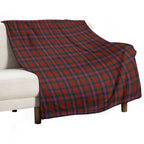 MacPherson Clan Tartan Easy Care Throw Blanket