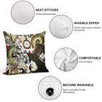 Marc Bolan Soft Short Plush Fabric Throw Pillow