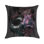 Death Blooms Soft Fade-Resistant Throw Pillow