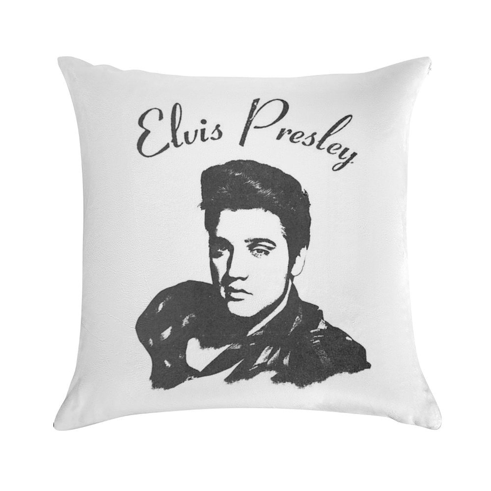 Vintage Official Script Soft Decorative Cover Throw Pillow