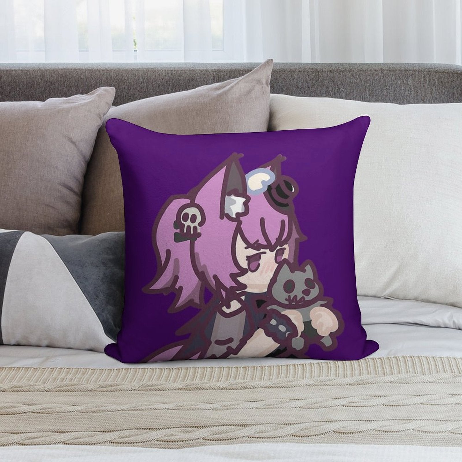 Witch Love Soft Anti-Pilling Throw Pillow